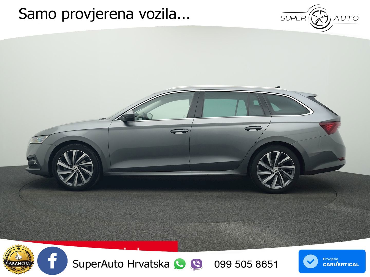 Škoda Octavia Combi 2.0 TDI (150 KS) 4x4 DSG LED+GR SJED+ACC