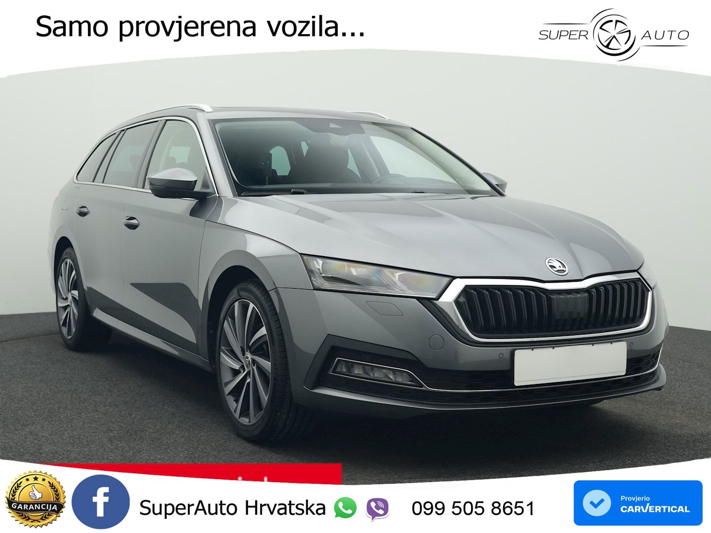 Škoda Octavia Combi 2.0 TDI (150 KS) 4x4 DSG LED+GR SJED+ACC