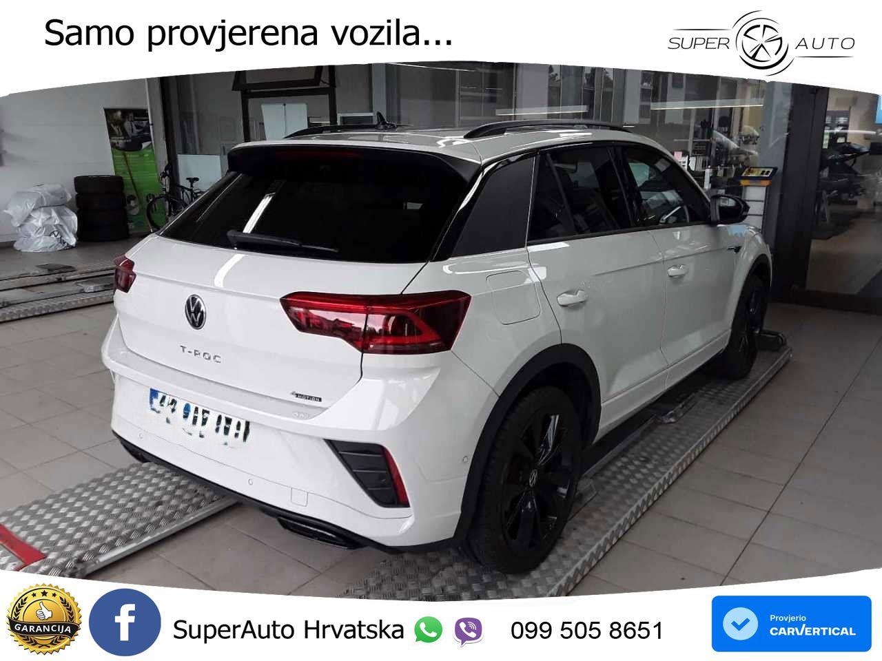 Volkswagen T-Roc 2.0 TSI (190 KS) 4M DSG LED+GR SJED+ACC