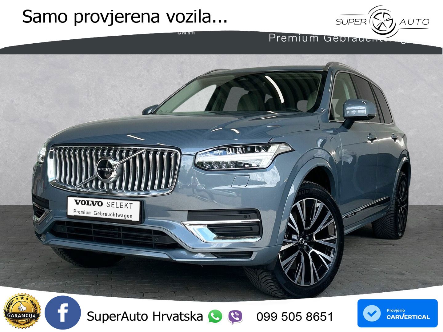 Volvo XC90 2.0 T8 AWD Automatic LED+GR SJED+ACC