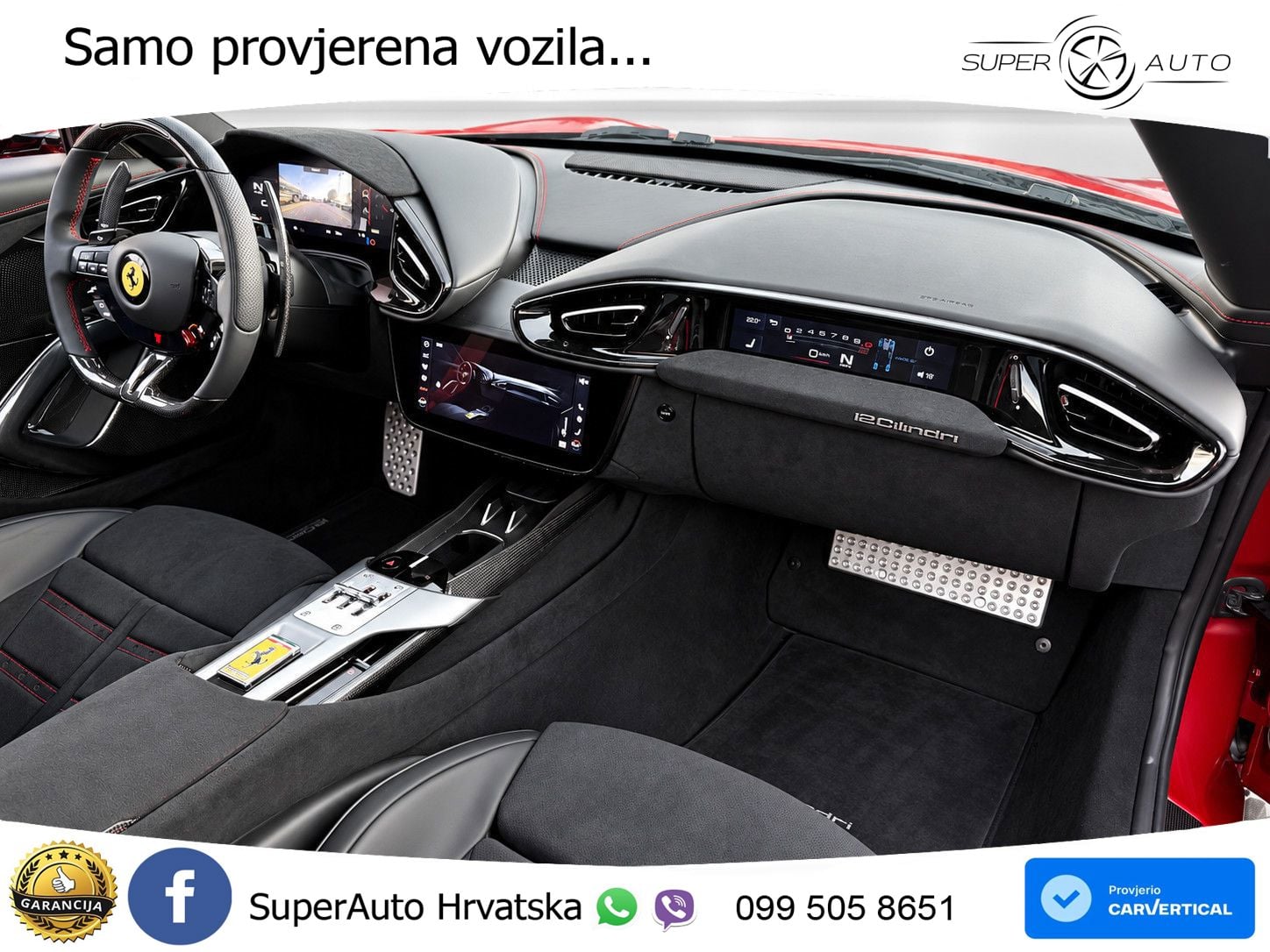 Ferrari 12Cilindri 6.5 V12 (830 KS) DCT