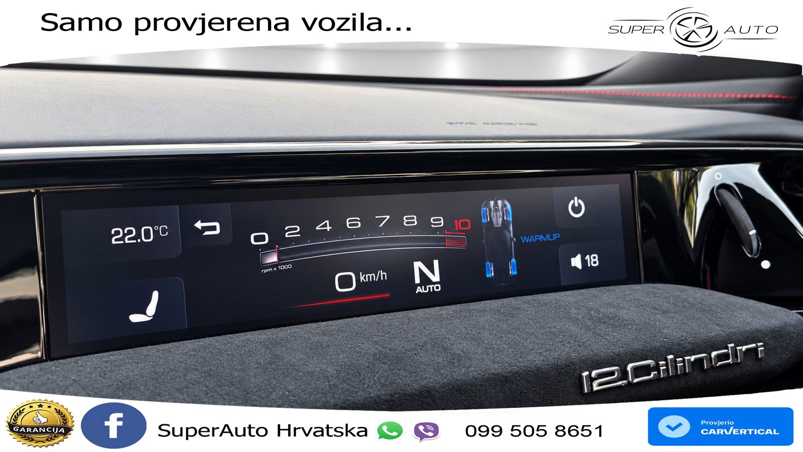 Ferrari 12Cilindri 6.5 V12 (830 KS) DCT