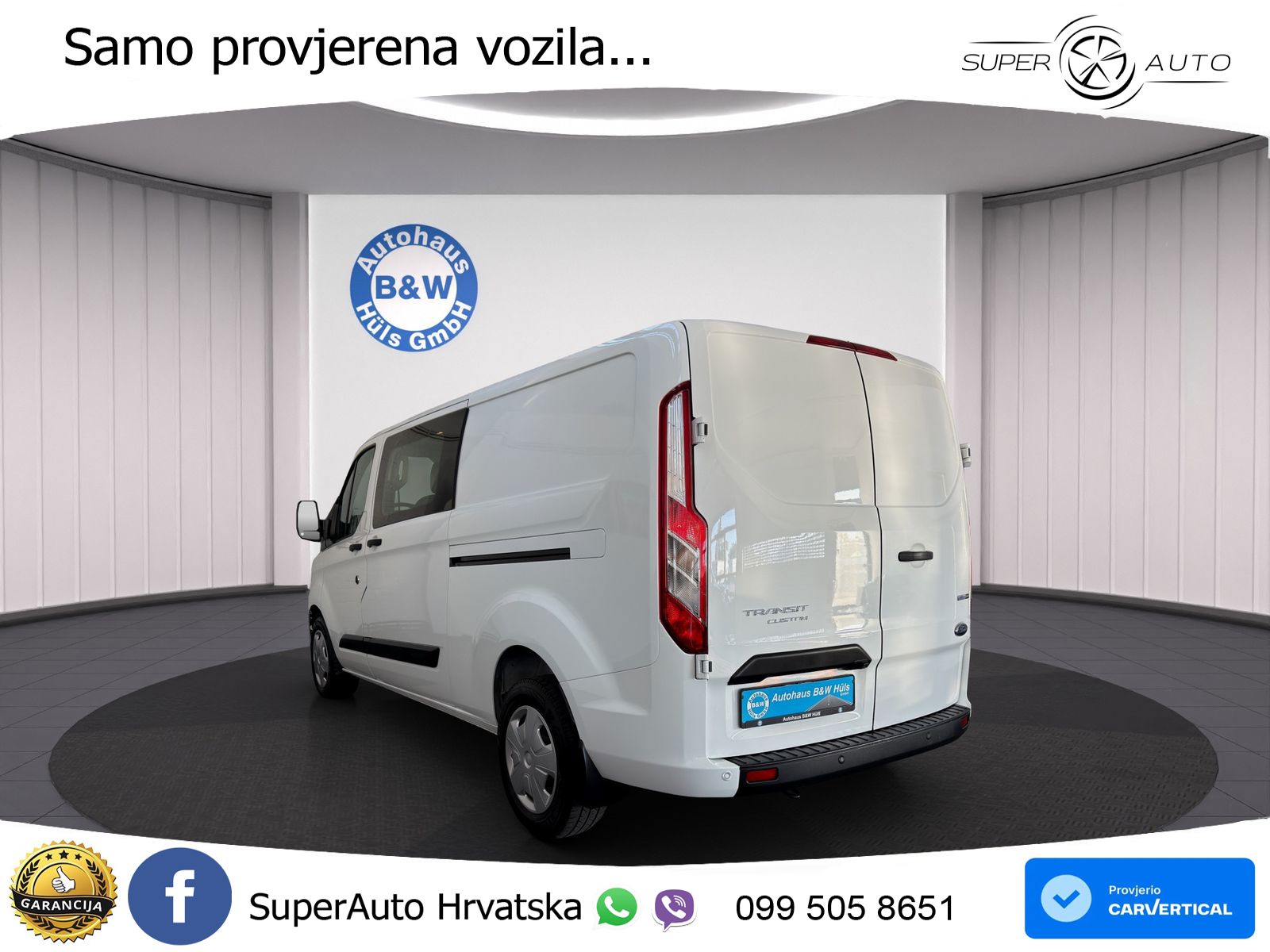 Ford Transit  Custom 320 L2 Trend*1.Hand*6-SITZE* 131 KS