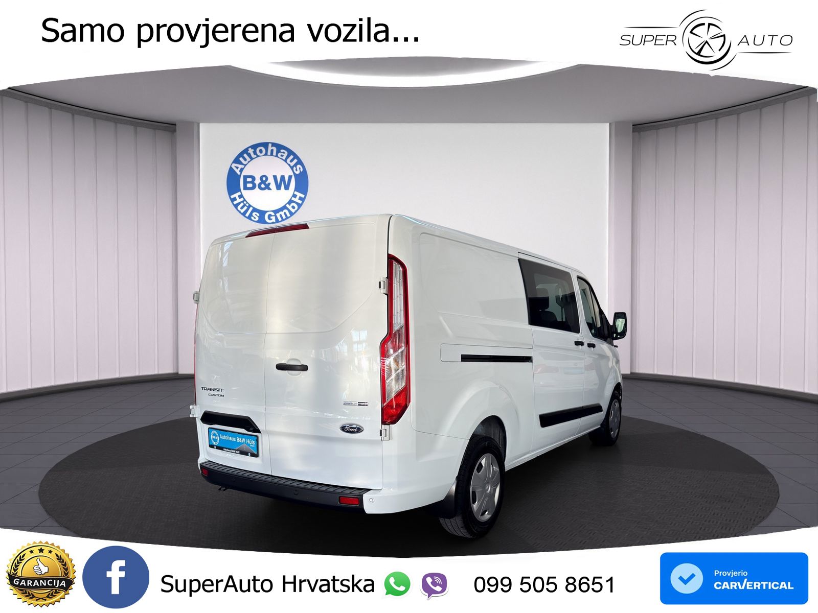 Ford Transit  Custom 320 L2 Trend*1.Hand*6-SITZE* 131 KS
