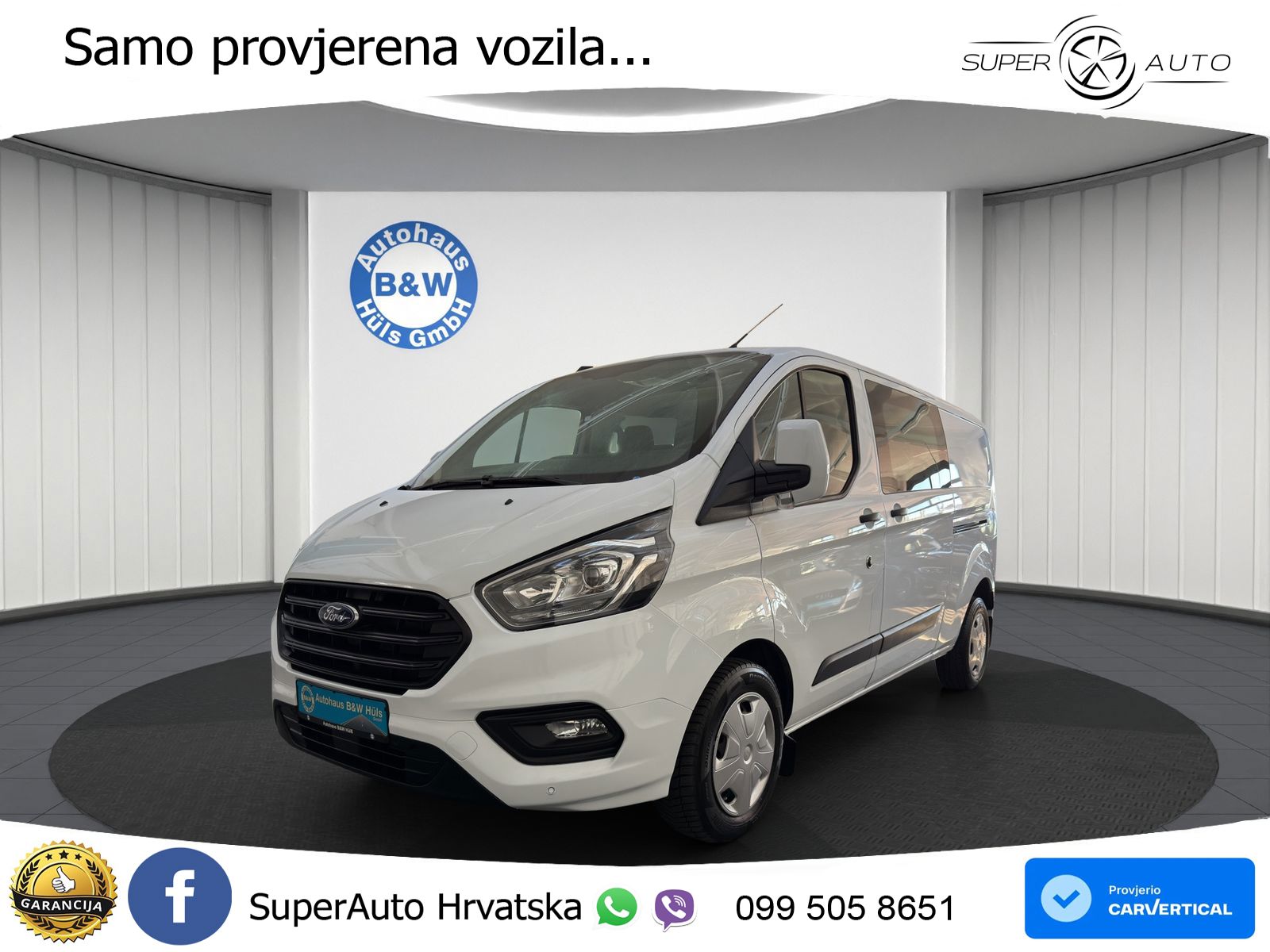 Ford Transit  Custom 320 L2 Trend*1.Hand*6-SITZE* 131 KS