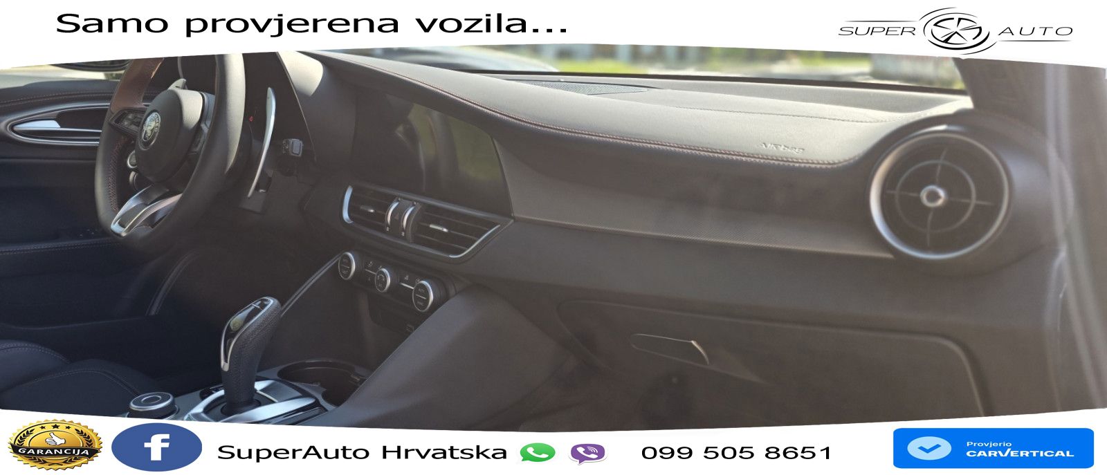 Alfa Romeo Giulia 2.0 Turbo (280 KS) Q4 Automatic LED+GR SJED+ACC