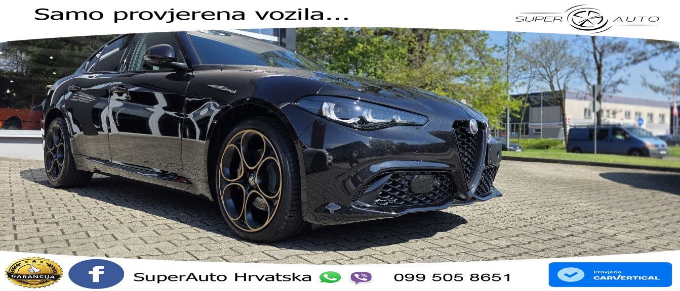 Alfa Romeo Giulia 2.0 Turbo (280 KS) Q4 Automatic LED+GR SJED+ACC
