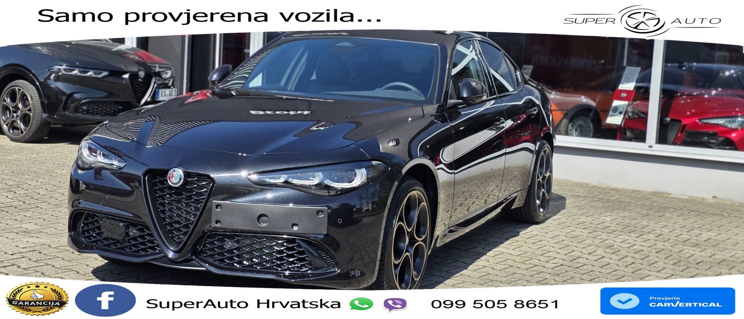 Alfa Romeo Giulia 2.0 Turbo (280 KS) Q4 Automatic LED+GR SJED+ACC