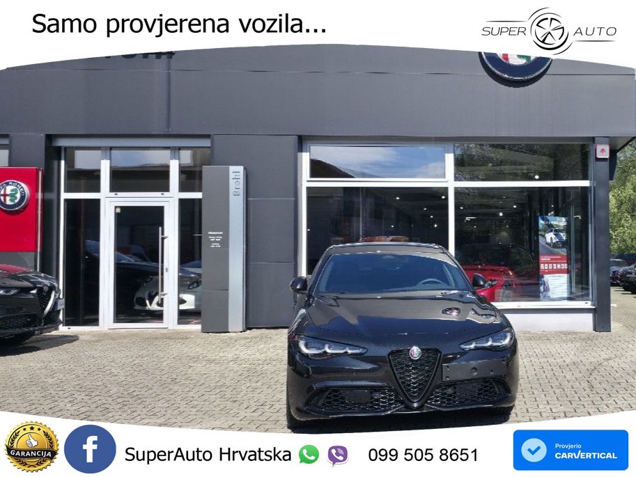 Alfa Romeo Giulia 2.0 Turbo (280 KS) Q4 Automatic LED+GR SJED+ACC