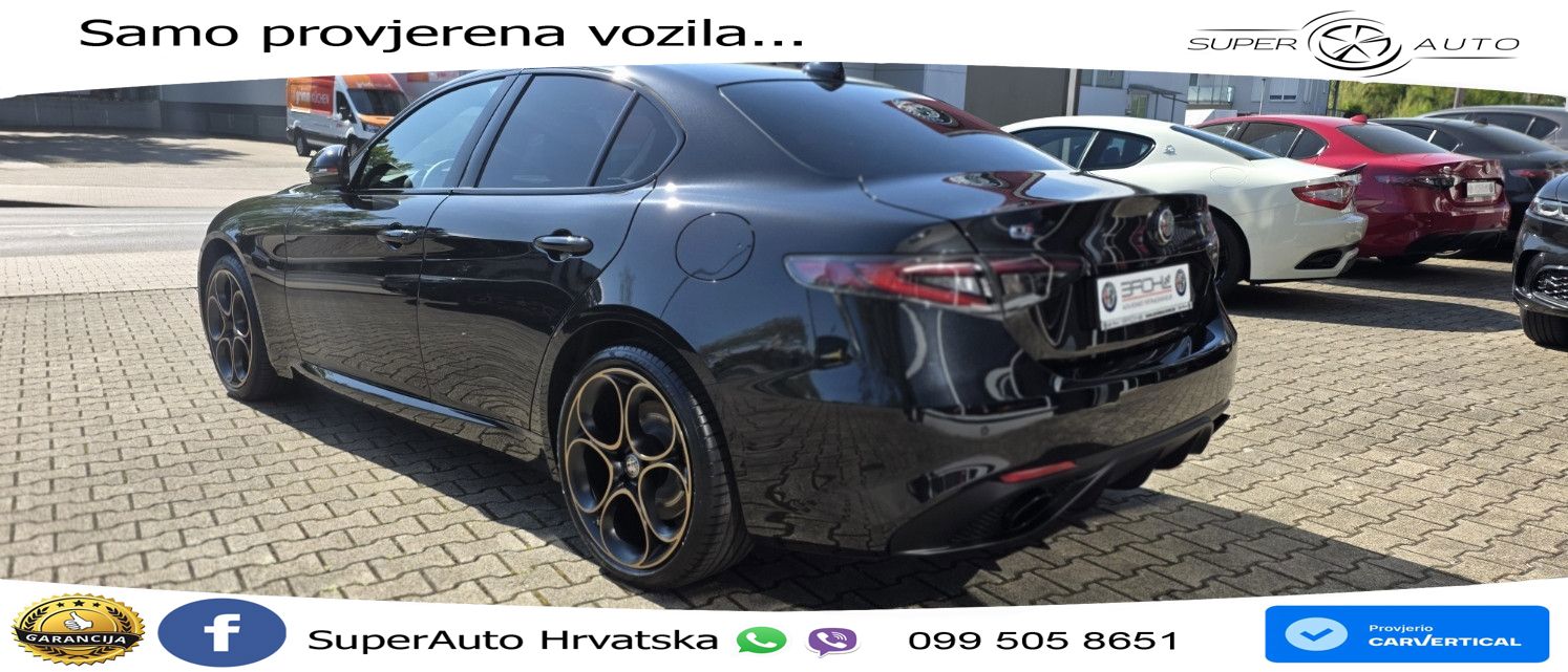 Alfa Romeo Giulia 2.0 Turbo (280 KS) Q4 Automatic LED+GR SJED+ACC