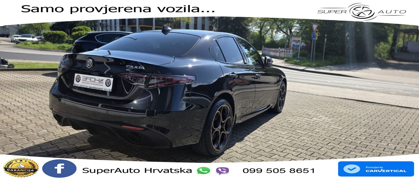 Alfa Romeo Giulia 2.0 Turbo (280 KS) Q4 Automatic LED+GR SJED+ACC