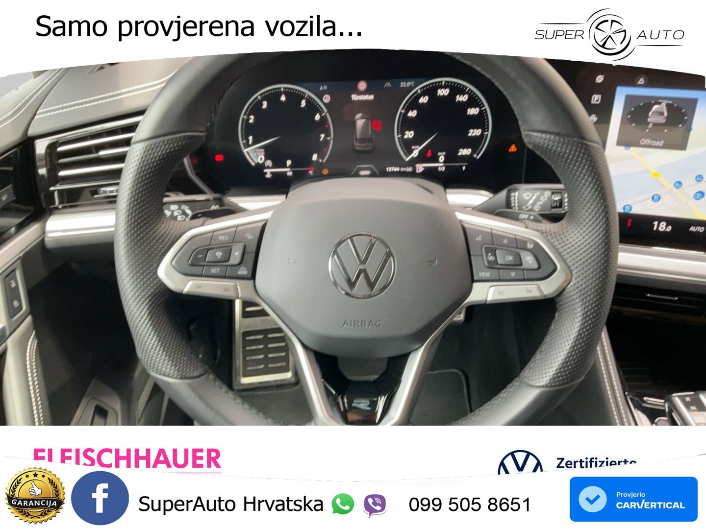 Volkswagen Touareg 3.0 V6 TFSI (340 KS) 4MOTION Tiptronic ZRAČNI+ACC+GR SJED+KAM+PANO