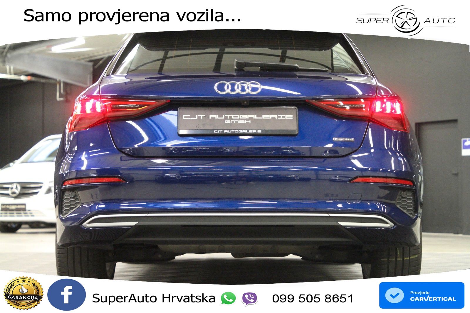 Audi A3 40 TFSI (190 KS) quattro S tronic MATRIX+GR SJED+KAM