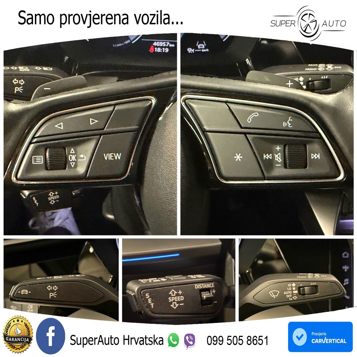 Audi A3 40 TFSI (190 KS) quattro S tronic MATRIX+GR SJED+KAM