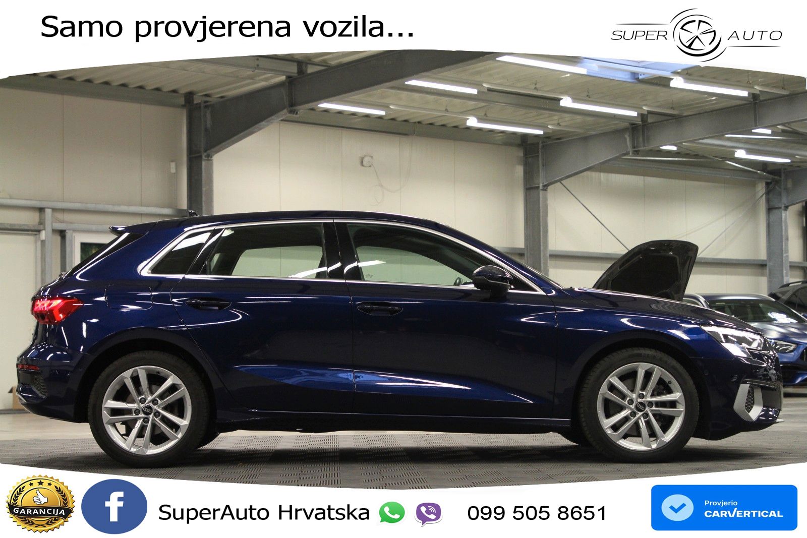 Audi A3 40 TFSI (190 KS) quattro S tronic MATRIX+GR SJED+KAM