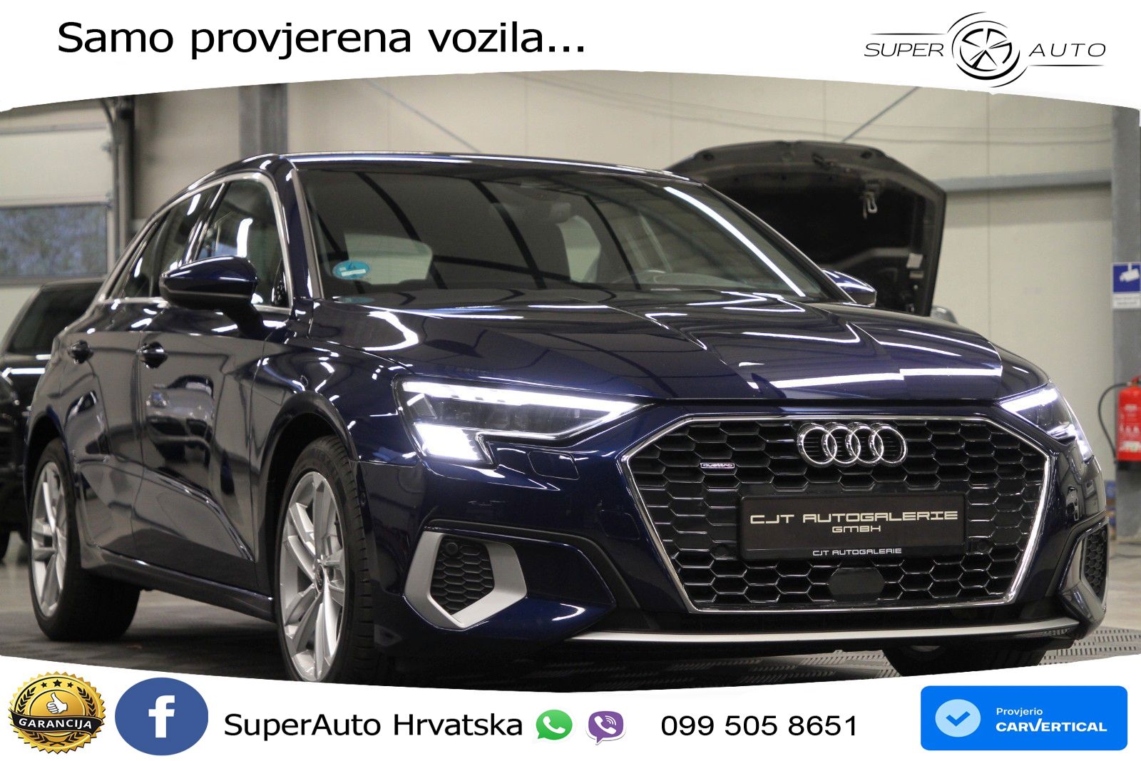 Audi A3 40 TFSI (190 KS) quattro S tronic MATRIX+GR SJED+KAM