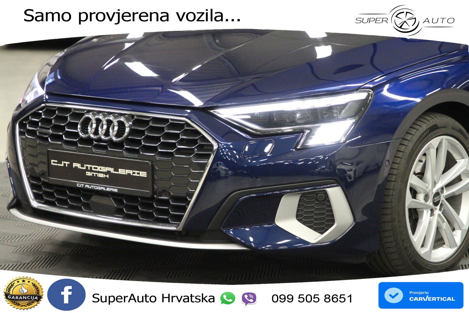 Audi A3 40 TFSI (190 KS) quattro S tronic MATRIX+GR SJED+KAM