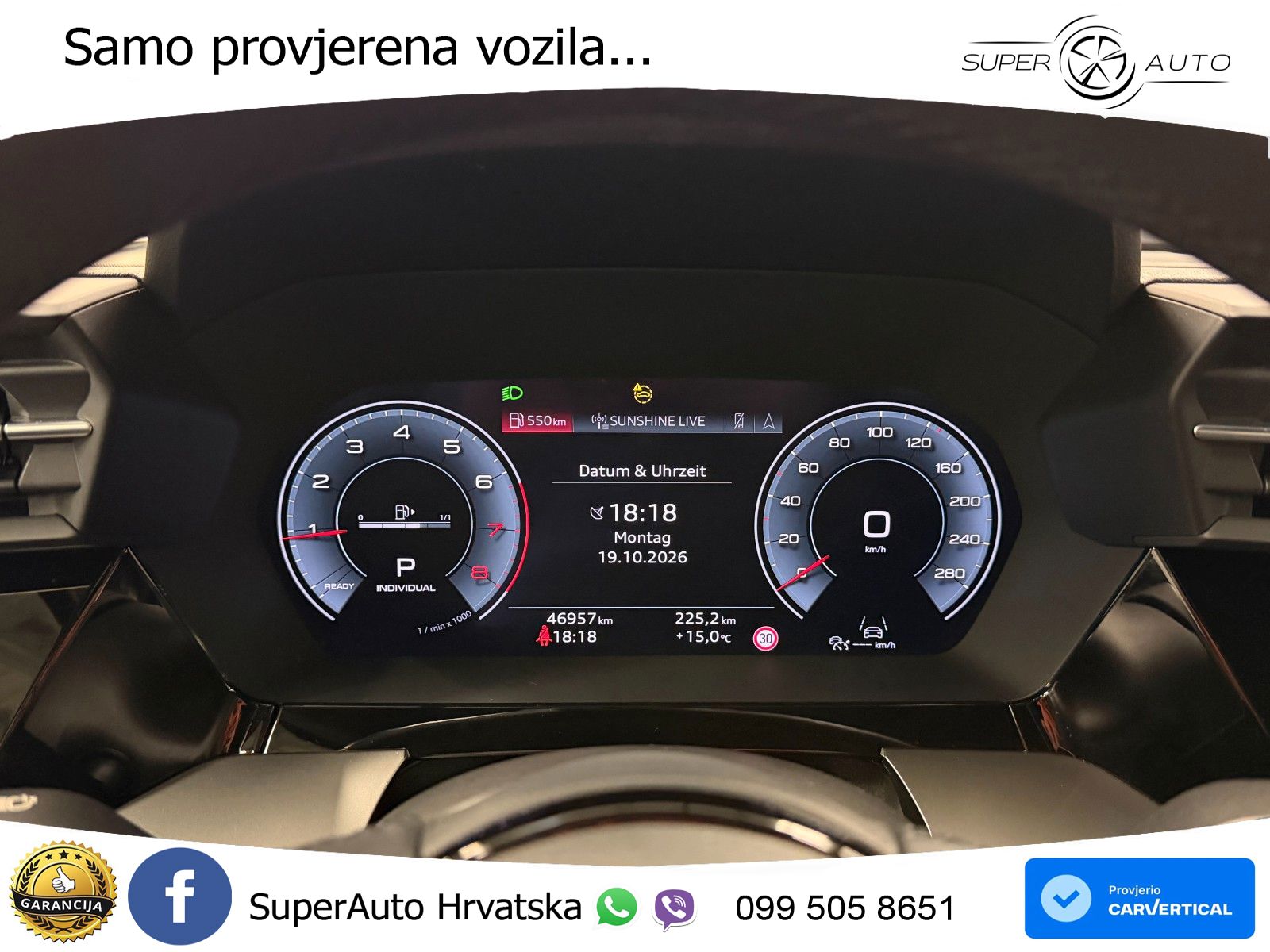 Audi A3 40 TFSI (190 KS) quattro S tronic MATRIX+GR SJED+KAM