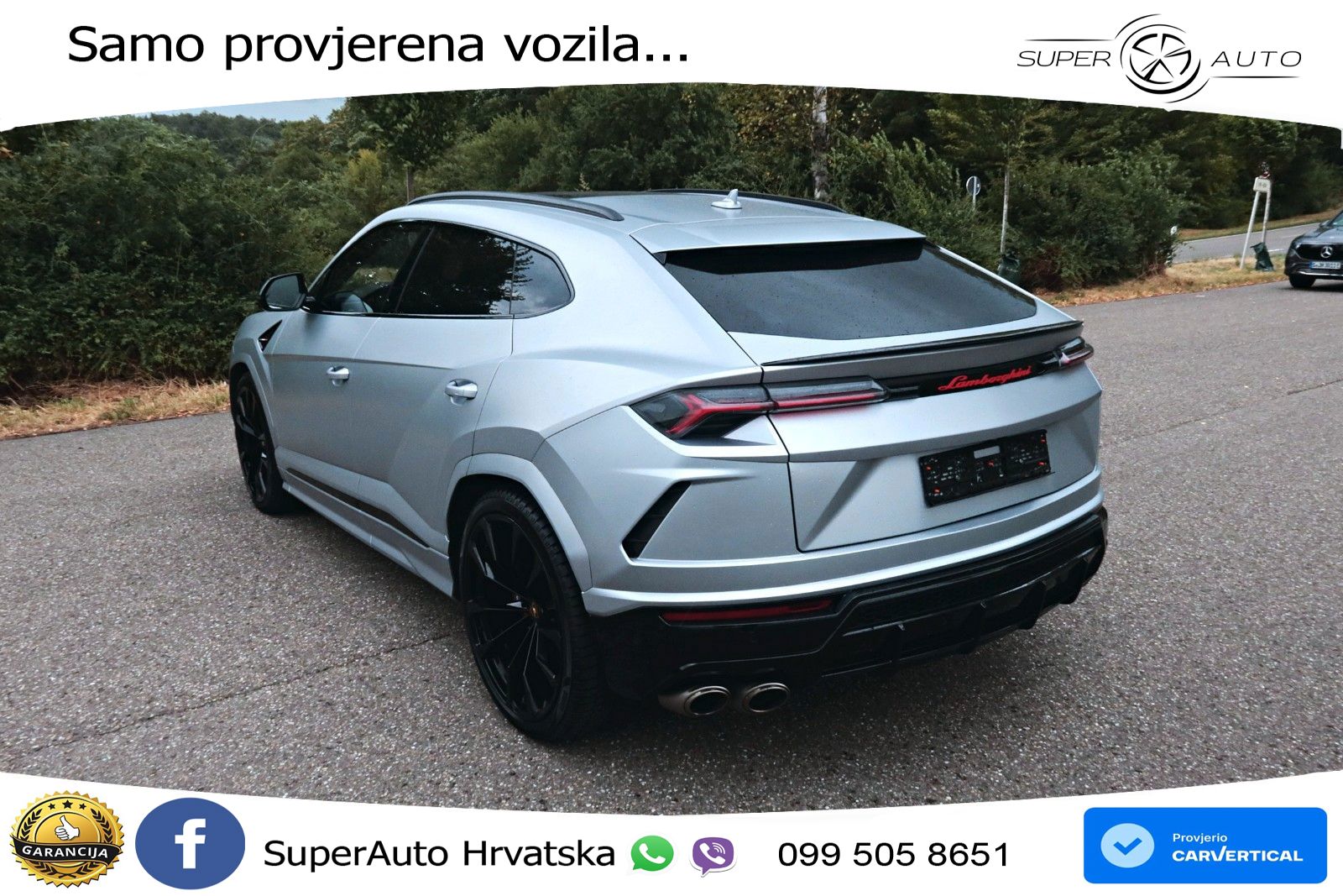 Lamborghini Urus 4.0 V8 (650 KS) 4WD Automatic LED+GR SJED+ACC