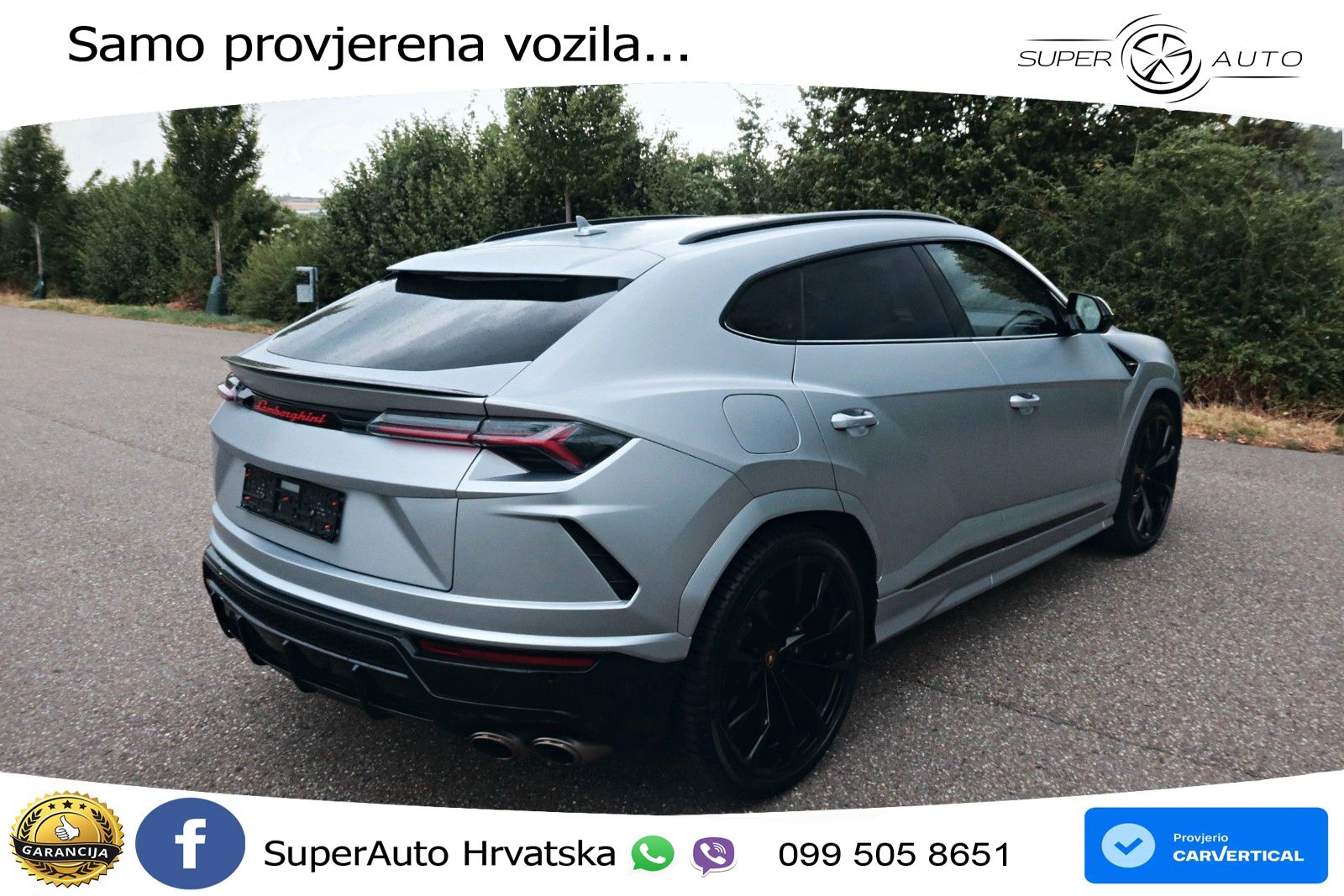 Lamborghini Urus 4.0 V8 (650 KS) 4WD Automatic LED+GR SJED+ACC
