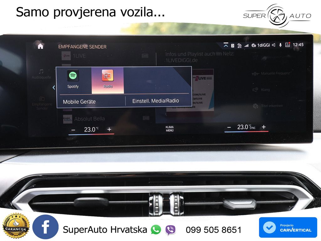 BMW 320d (190 KS) xDrive Steptronic M Sport LED+GR SJED+ACC