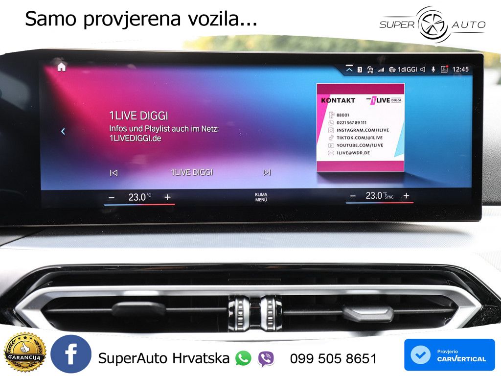 BMW 320d (190 KS) xDrive Steptronic M Sport LED+GR SJED+ACC