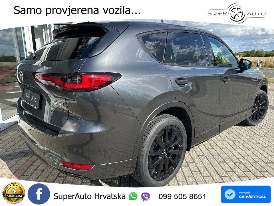 Mazda CX-60 3.3 e-Skyactiv D (254 KS) AWD Automatic MATRIX+GR SJED+KAM