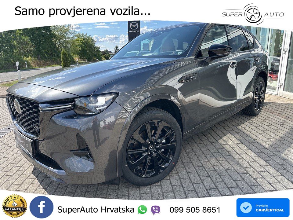 Mazda CX-60 3.3 e-Skyactiv D (254 KS) AWD Automatic MATRIX+GR SJED+KAM