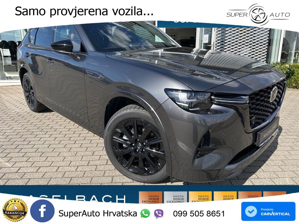 Mazda CX-60 3.3 e-Skyactiv D (254 KS) AWD Automatic MATRIX+GR SJED+KAM