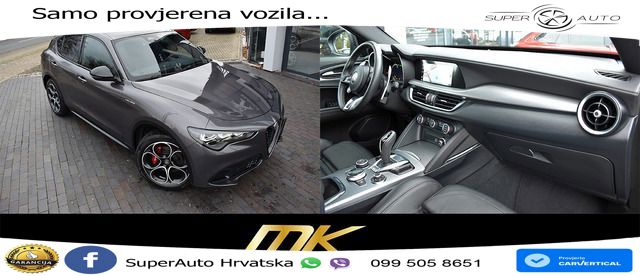 Alfa Romeo Stelvio 2.2 MultiJet II (210 KS) Q4 Automatic LED+GR SJED+ACC