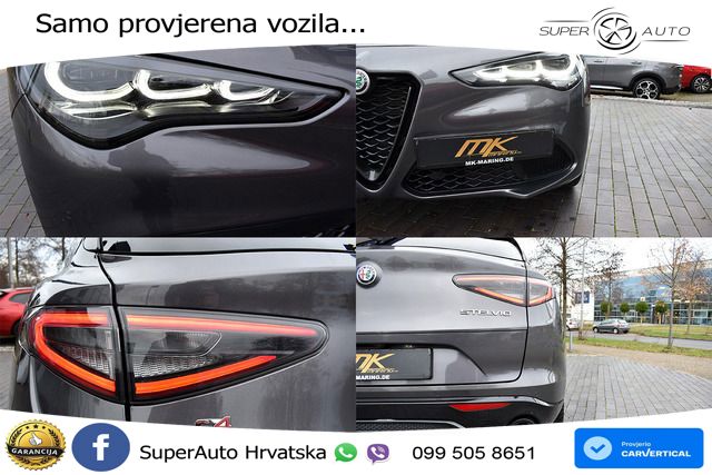 Alfa Romeo Stelvio 2.2 MultiJet II (210 KS) Q4 Automatic LED+GR SJED+ACC