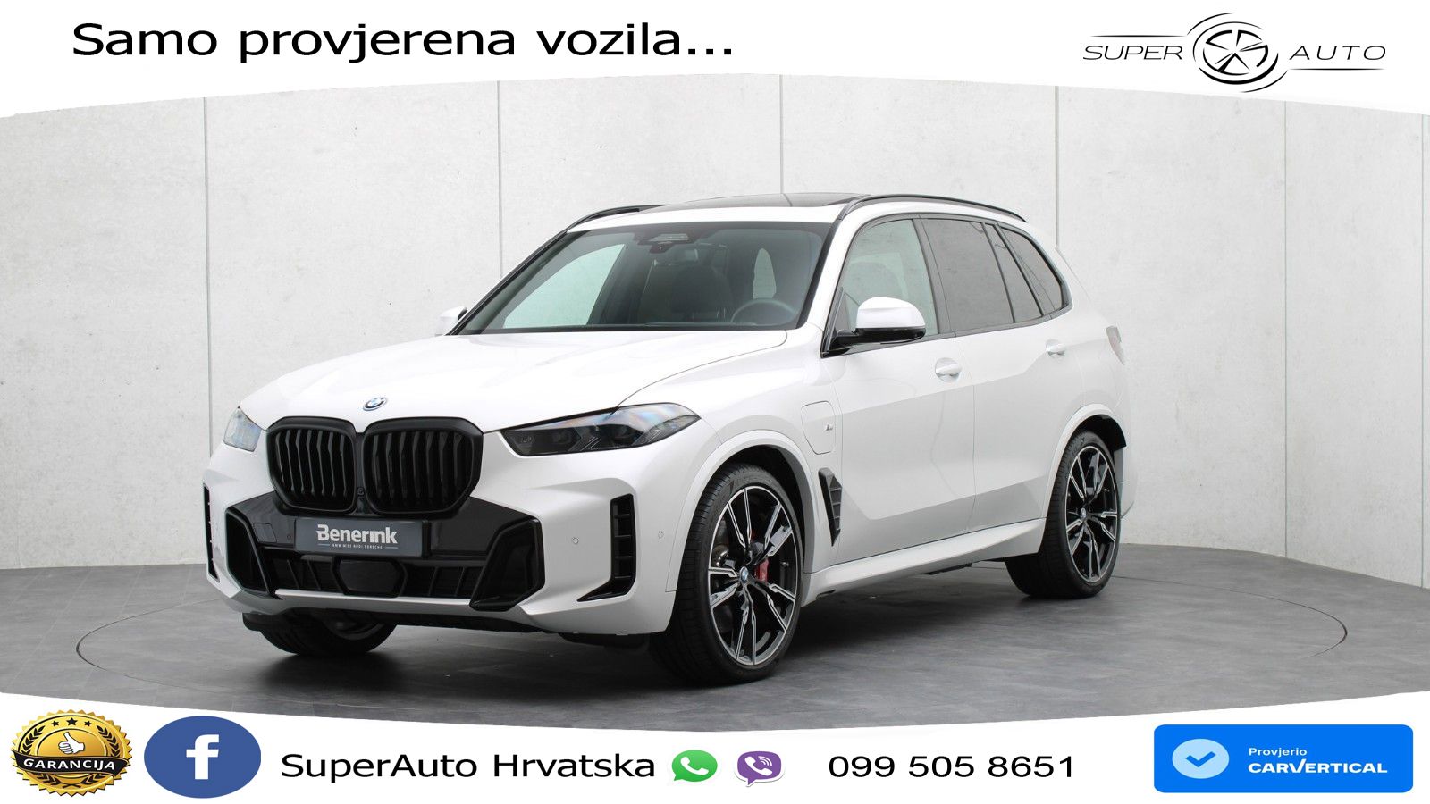 BMW X5 50e (489 KS) xDrive Steptronic M Sport LED+GR SJED+ACC