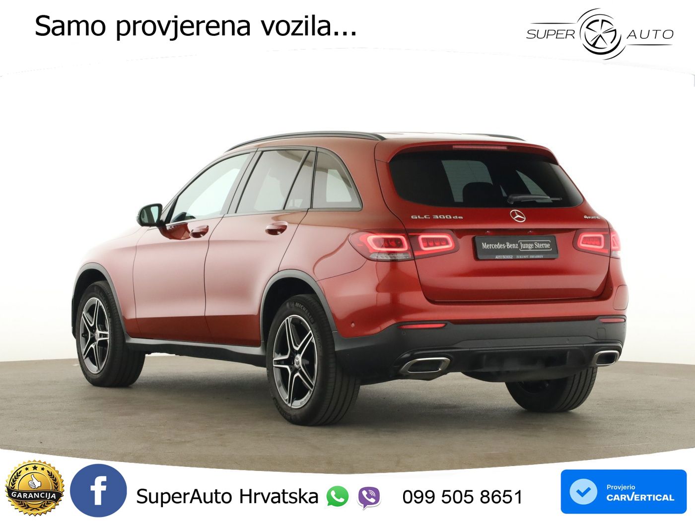 Mercedes GLC 300de (306 KS) 4MATIC 9G-TRONIC AMG LED+GR SJED+ACC