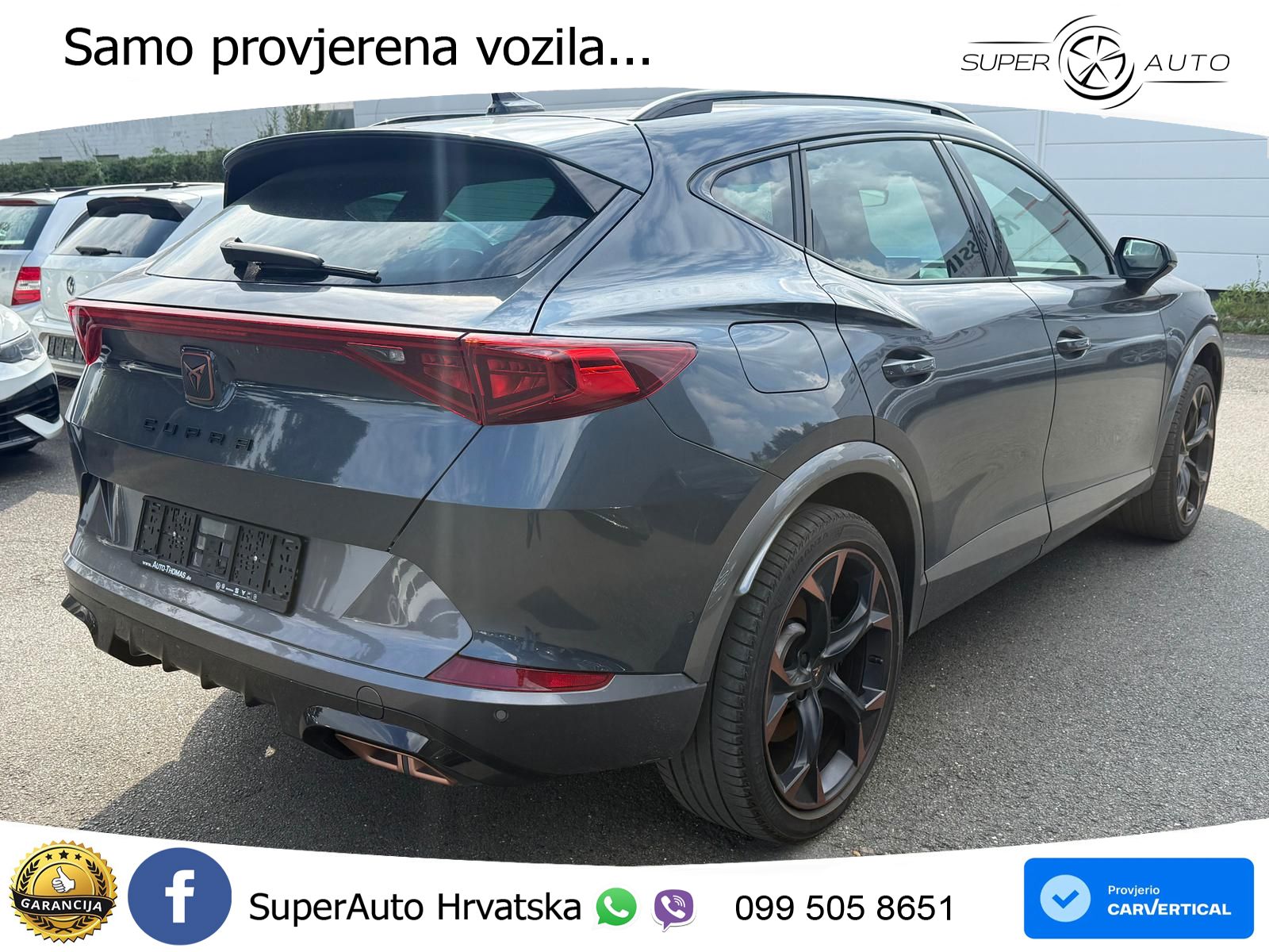 Cupra Formentor 1.4 TSI (245 KS) e-Hybrid DSG VZ LED+GR SJED+ACC