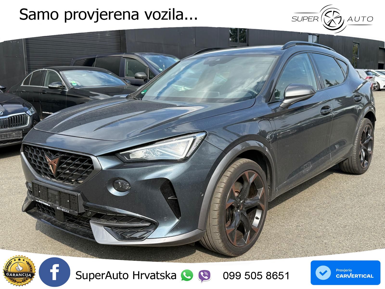 Cupra Formentor 1.4 TSI (245 KS) e-Hybrid DSG VZ LED+GR SJED+ACC