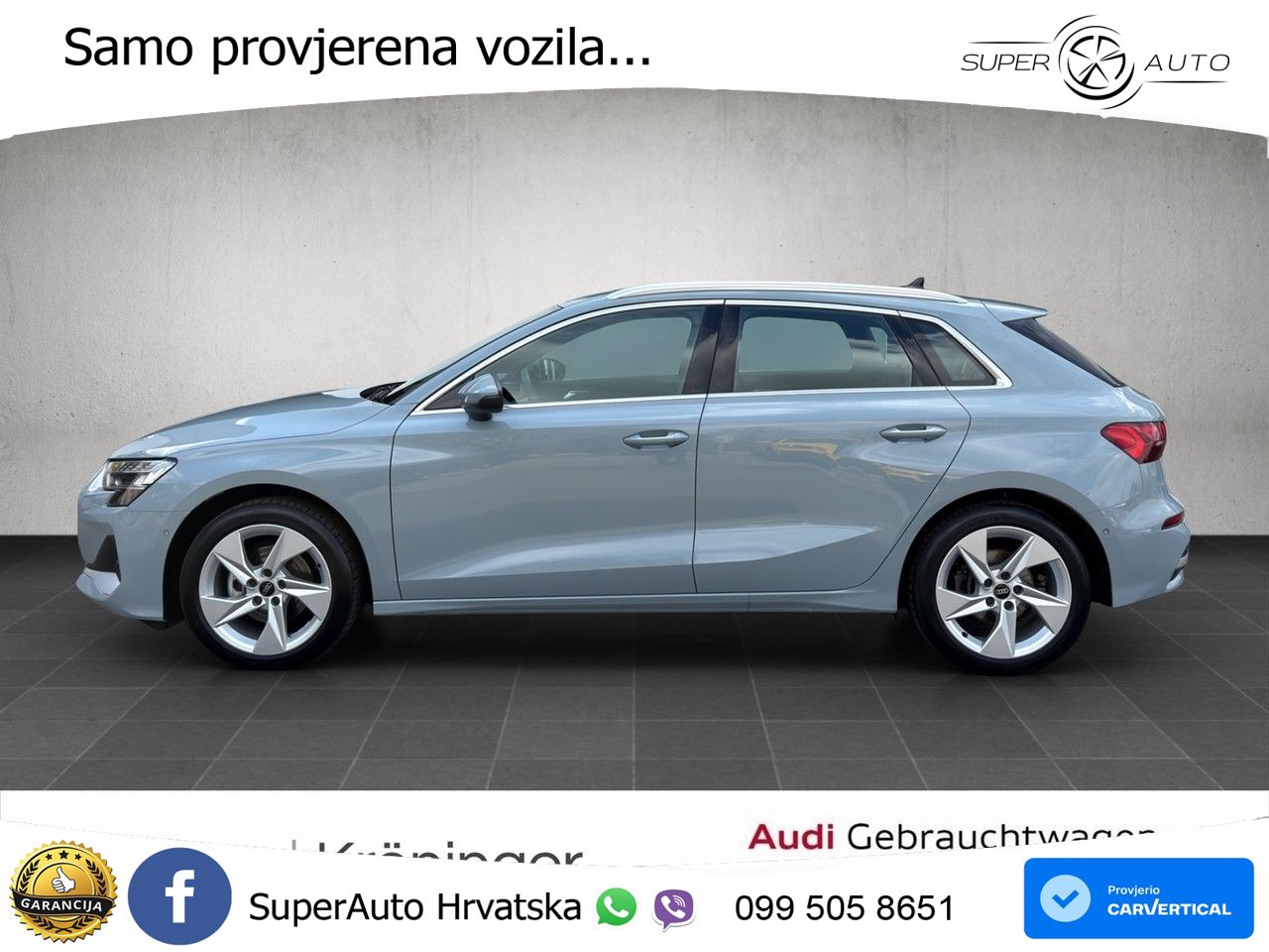 Audi A3 35 TDI (150 KS) S tronic LED+GR SJED+ACC