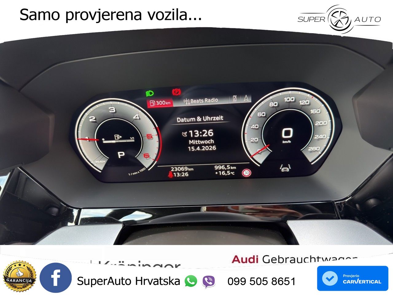 Audi A3 35 TDI (150 KS) S tronic LED+GR SJED+ACC