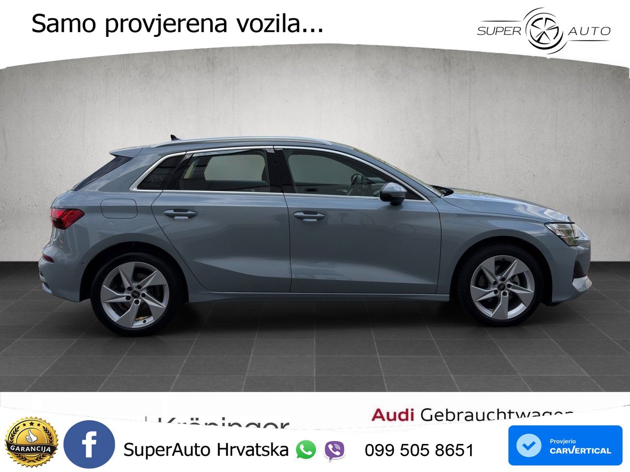 Audi A3 35 TDI (150 KS) S tronic LED+GR SJED+ACC