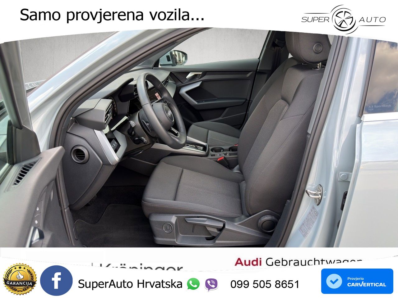 Audi A3 35 TDI (150 KS) S tronic LED+GR SJED+ACC