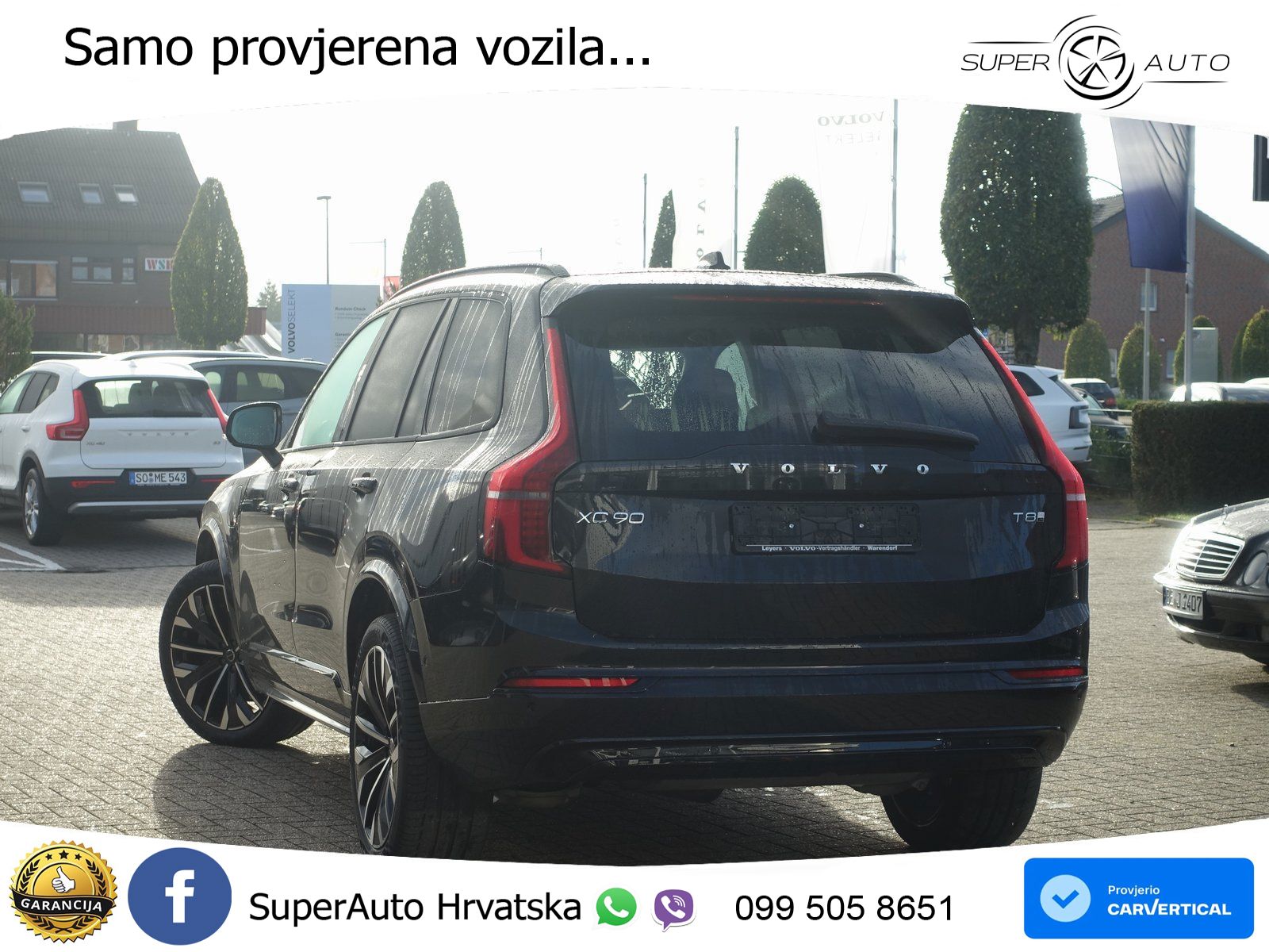 Volvo XC90 2.0 T8 AWD Automatic ACC+HEAD+4xGR SJED+360+PANO