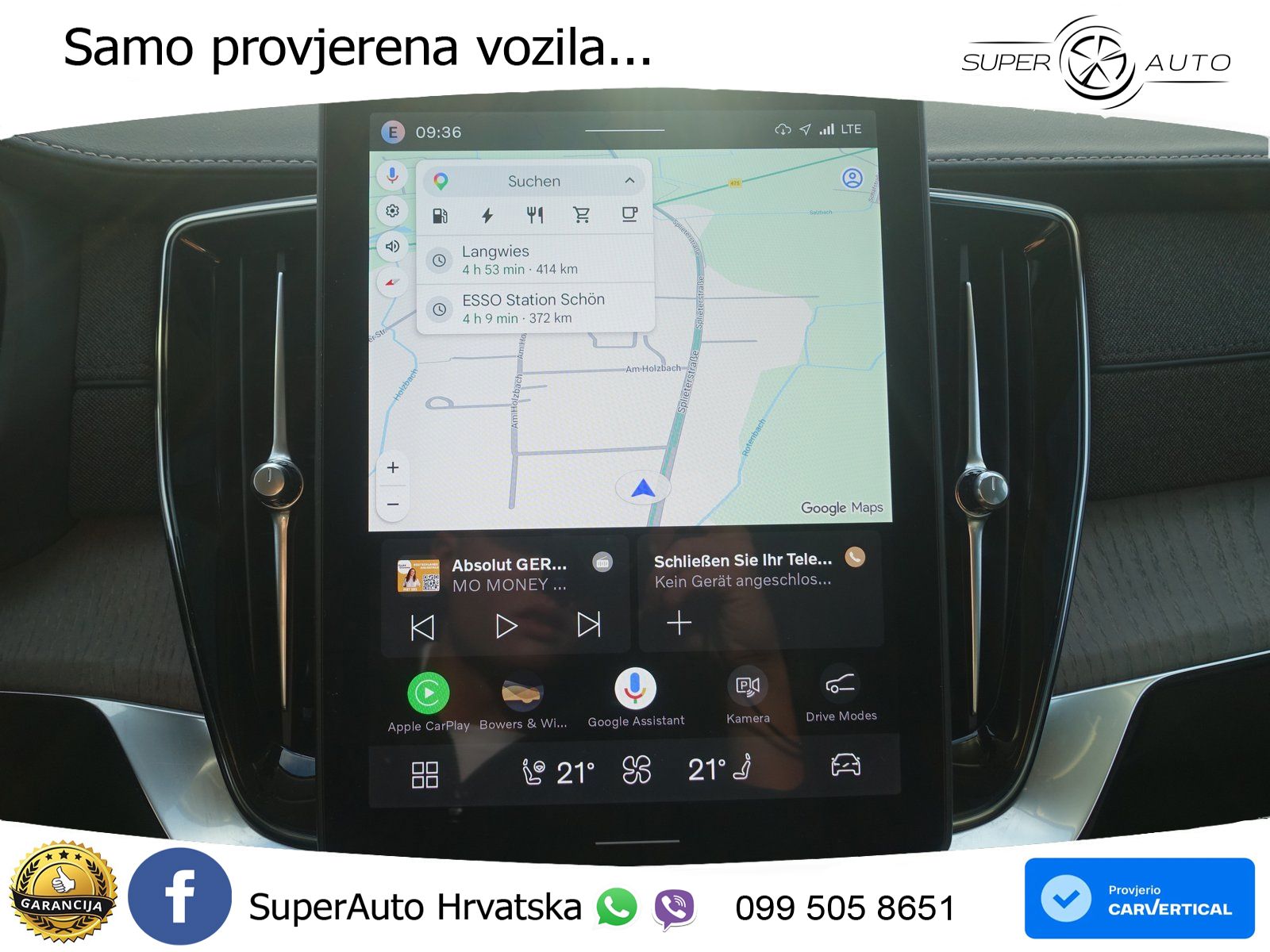 Volvo XC90 2.0 T8 AWD Automatic ACC+HEAD+4xGR SJED+360+PANO