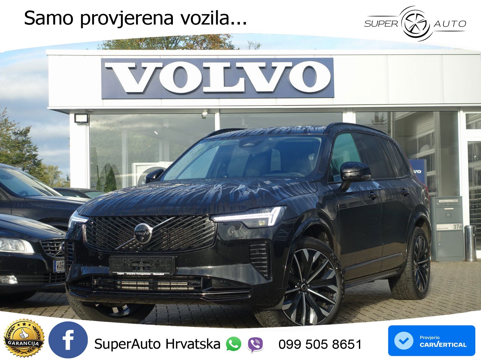 Volvo XC90 2.0 T8 AWD Automatic ACC+HEAD+4xGR SJED+360+PANO