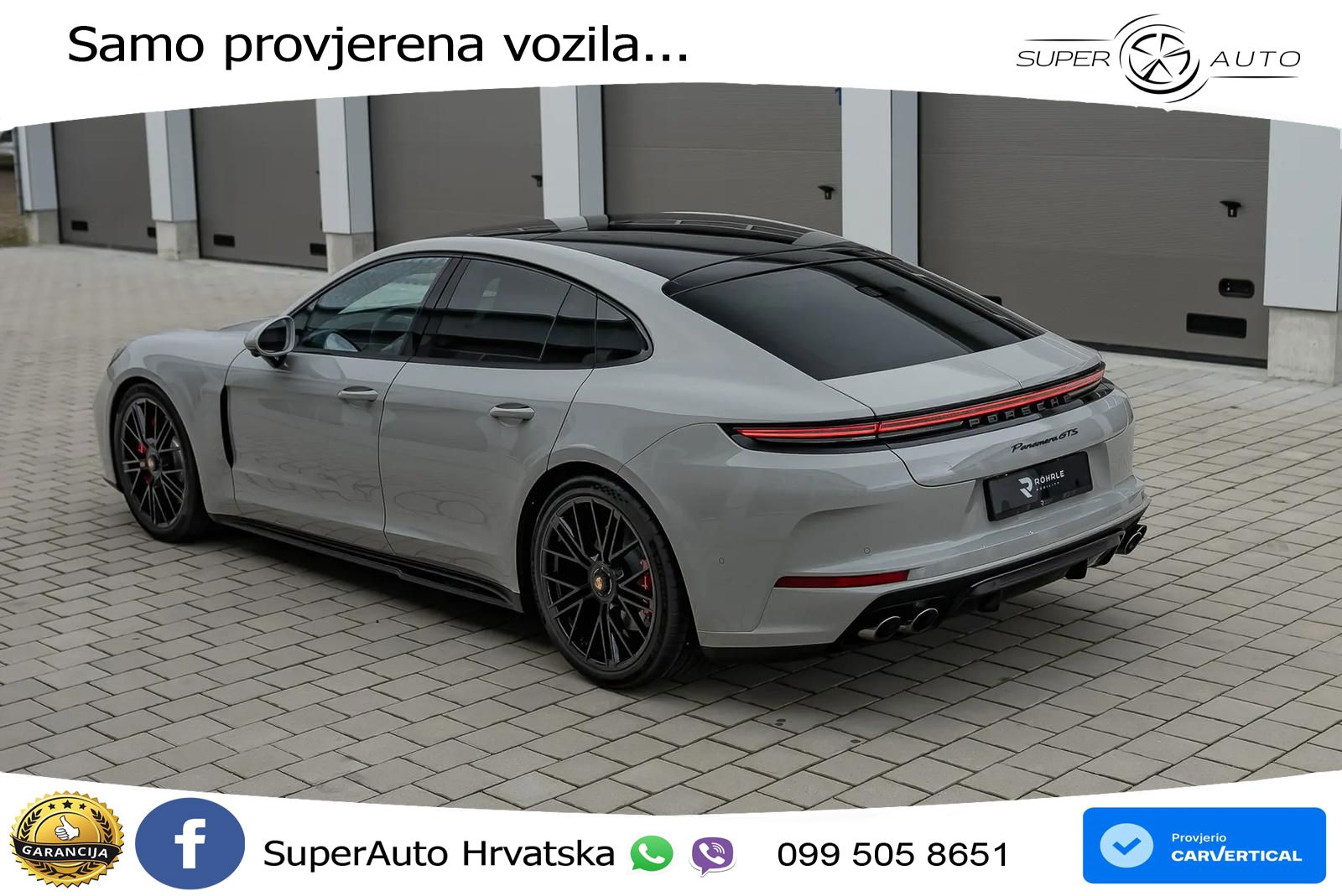 Porsche Panamera GTS 4.0 V8 (500 KS) PDK LED+GR SJED+ACC