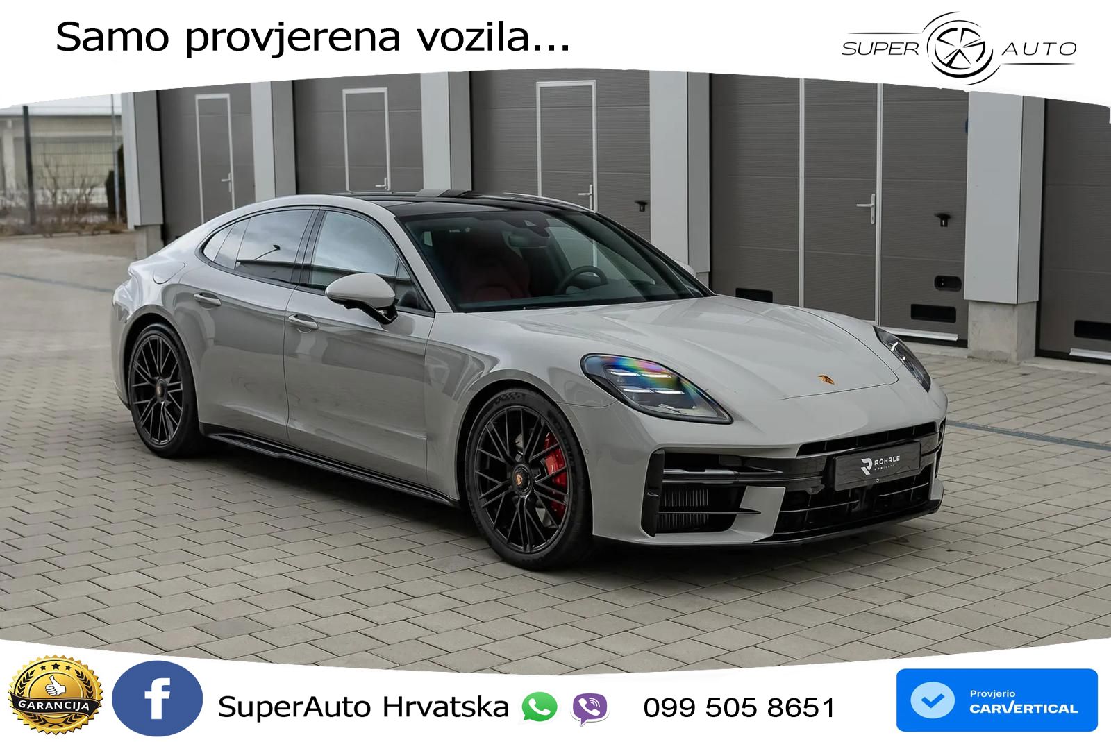 Porsche Panamera GTS 4.0 V8 (500 KS) PDK LED+GR SJED+ACC