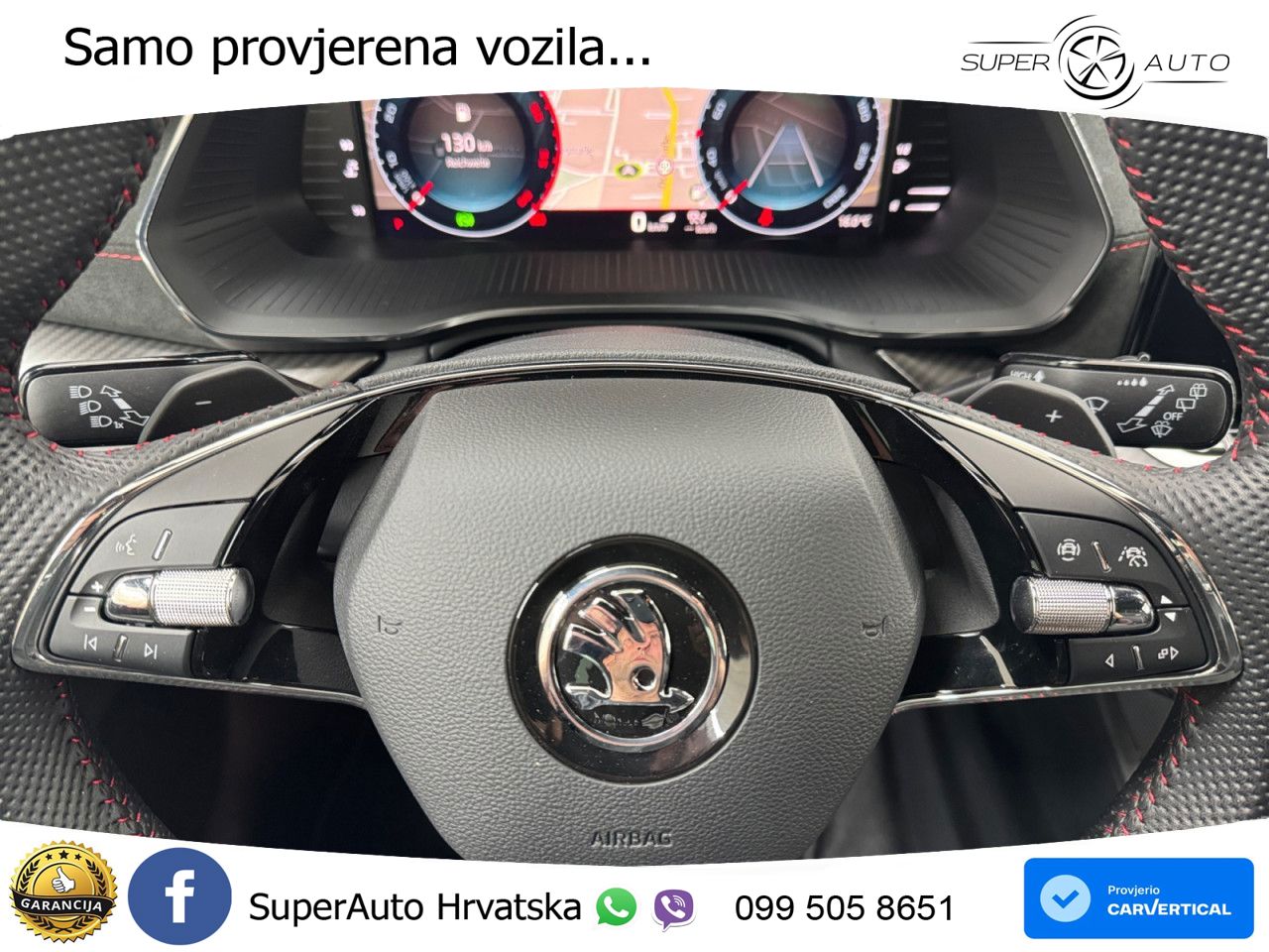 Škoda Octavia Combi RS 2.0 TDI (200 KS) DSG LED+GR SJED+ACC