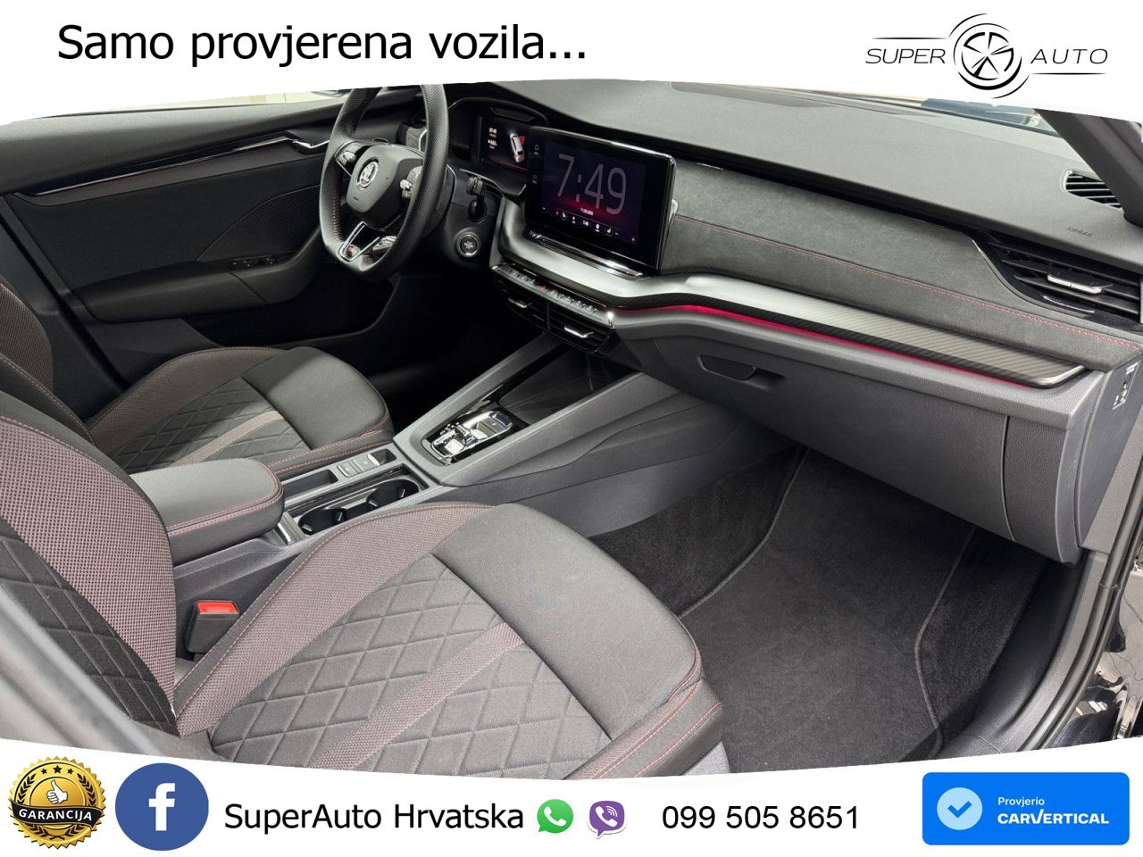 Škoda Octavia Combi RS 2.0 TDI (200 KS) DSG LED+GR SJED+ACC