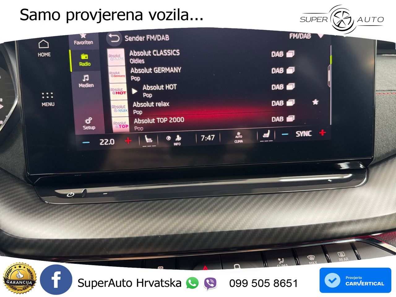 Škoda Octavia Combi RS 2.0 TDI (200 KS) DSG LED+GR SJED+ACC