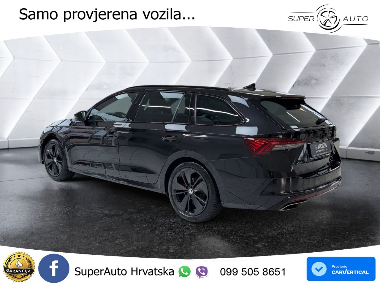 Škoda Octavia Combi RS 2.0 TDI (200 KS) DSG LED+GR SJED+ACC