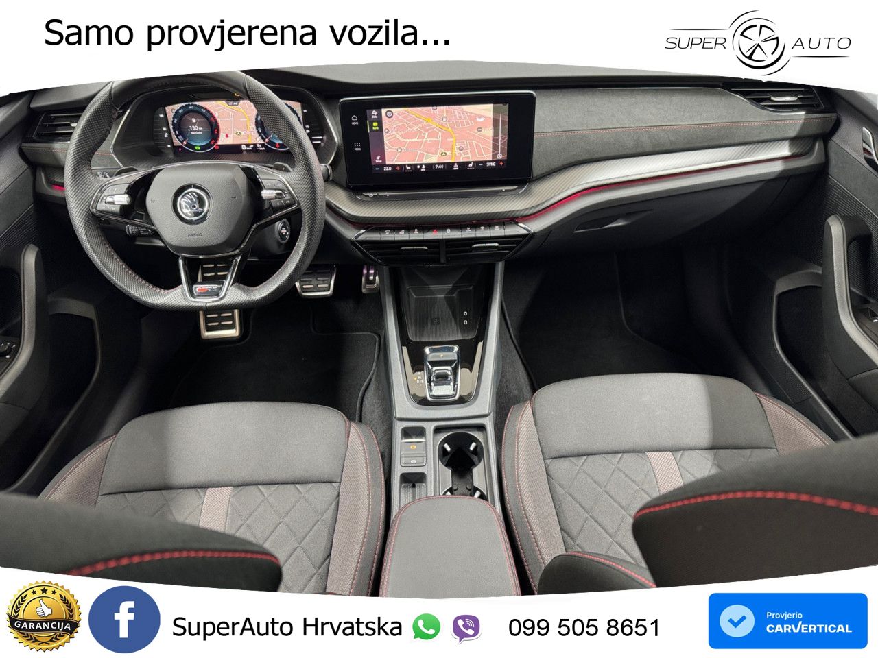 Škoda Octavia Combi RS 2.0 TDI (200 KS) DSG LED+GR SJED+ACC
