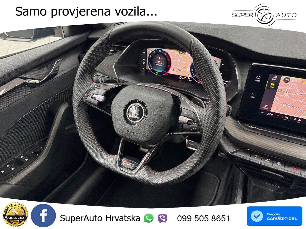 Škoda Octavia Combi RS 2.0 TDI (200 KS) DSG LED+GR SJED+ACC